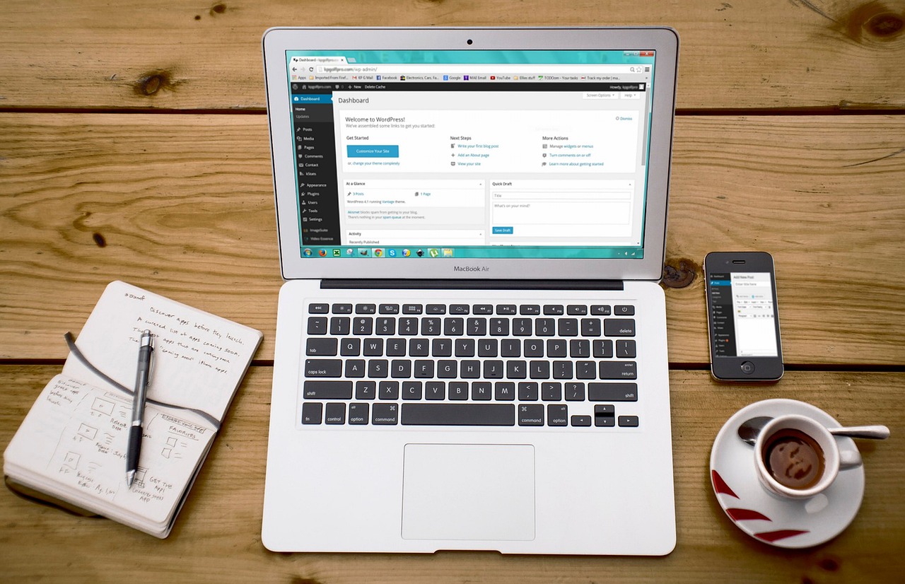Laptop, wordpress, wordpress design — Historic Hospitality Awaits at the Drug Store Hotel
